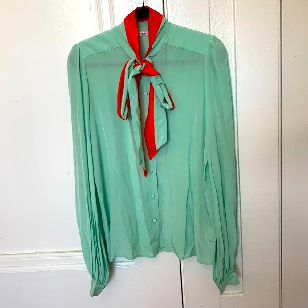 Givenchy pussybow blouse
